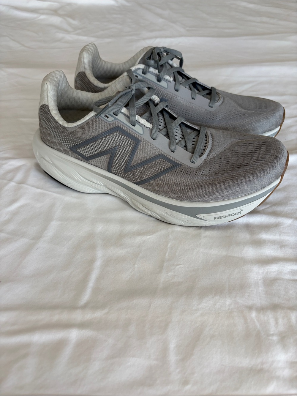 New Balance 1080 Freshfoam Light Grey Men's Running Sneakers